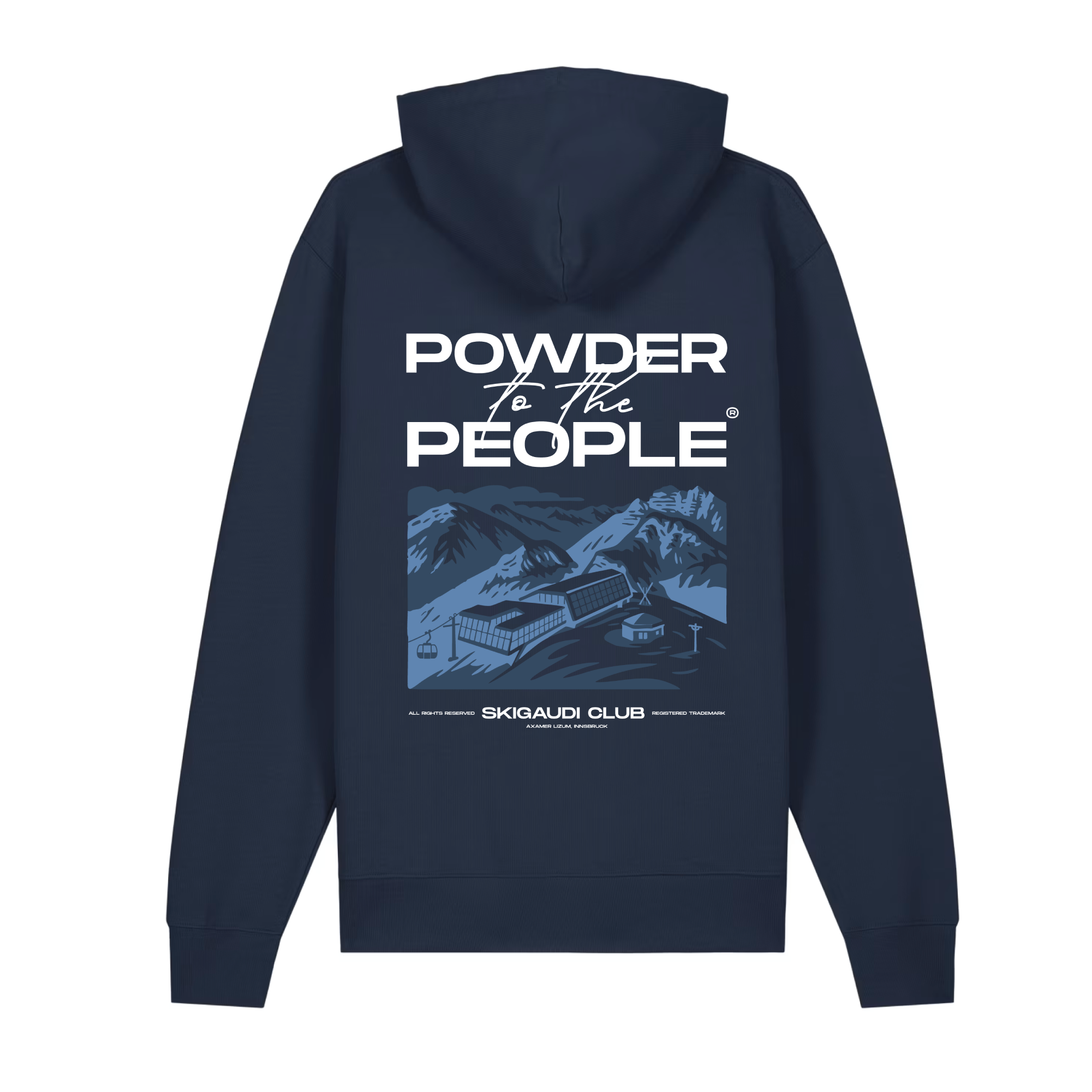 POWDER PEOPLE Hoodie french navy
