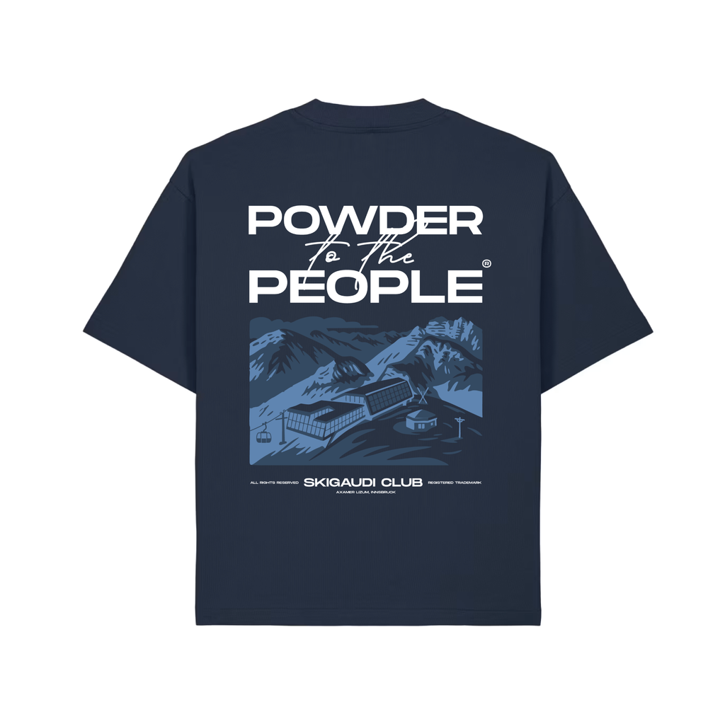 POWDER PEOPLE T-Shirt french navy